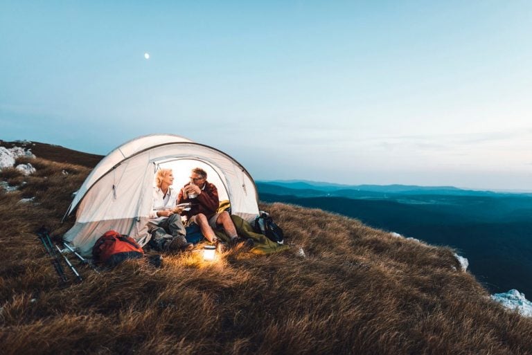 couple camping, camping gift ideas for couples