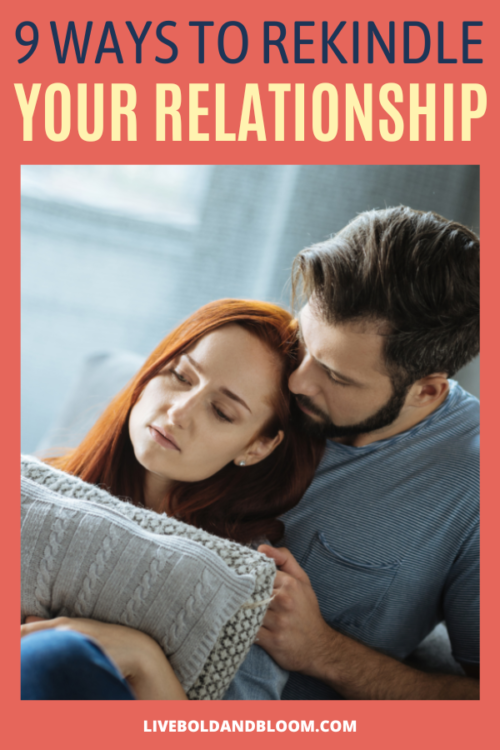 Reignite a fading relationship with effective fixes when one partner is losing feelings. It's normal to feel the need for a reconnection in a relationship.