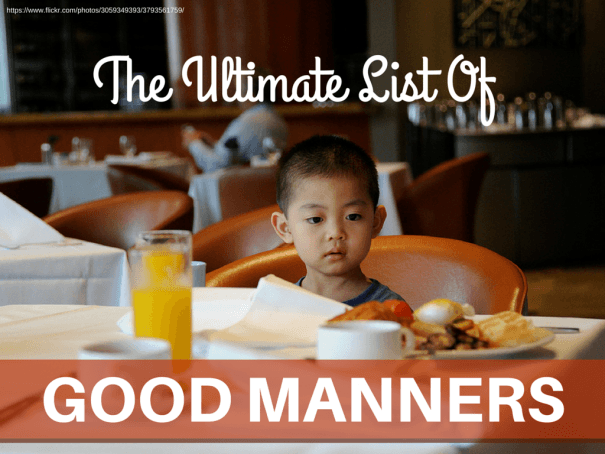 List of Manners