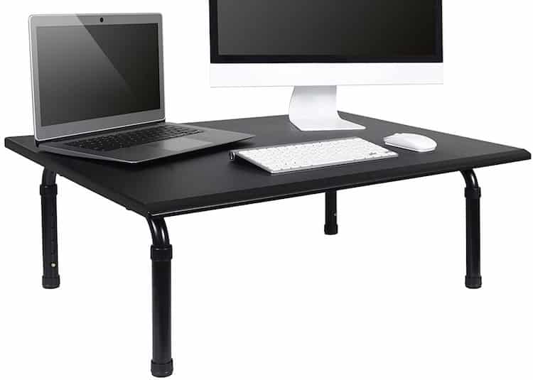 wide adjustable desk