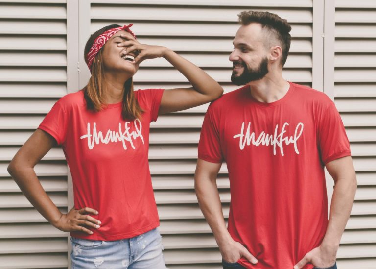 thankful couple, words of gratitude