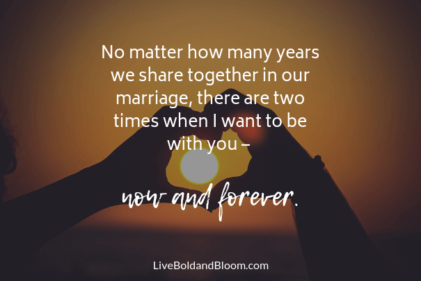 now and forever quote love messages for wife