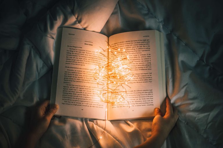 book with lights, life-changing books