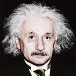 Albert Einstein headshot overcoming obstacles