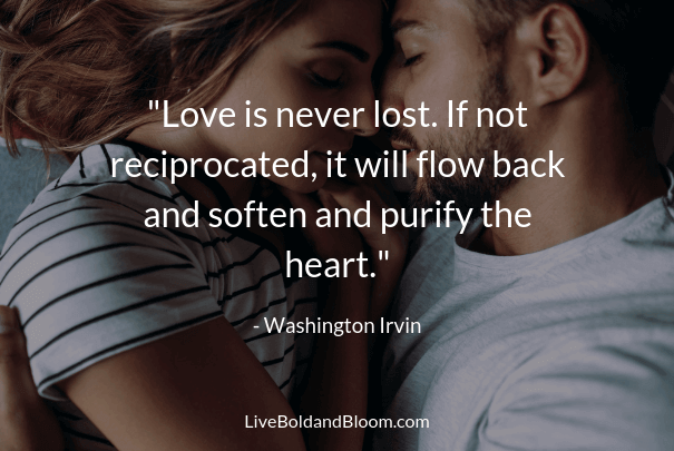 love is never lost regret quotes