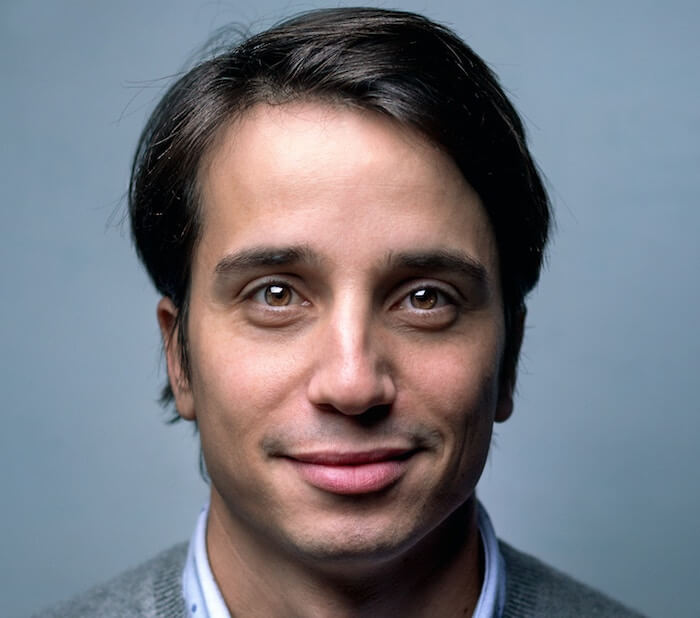 headshot of young man inner strength