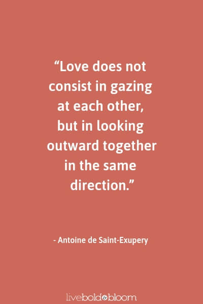 Saint-Exupery cute love quotes