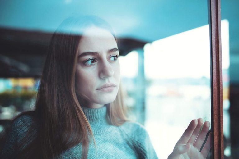 woman at window, feeling lost quotes