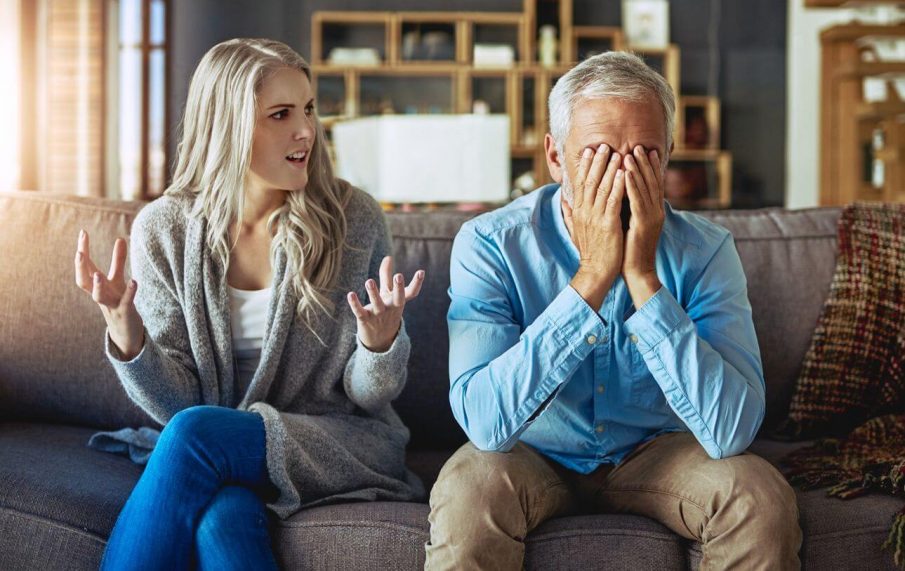 father and daughter arguing, how to deal with a disrespectful grown child