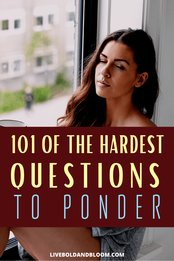 Our busy lives are an endless cycle of reacting to stimuli. To gain perspective, check out these good questions to ponder about life.