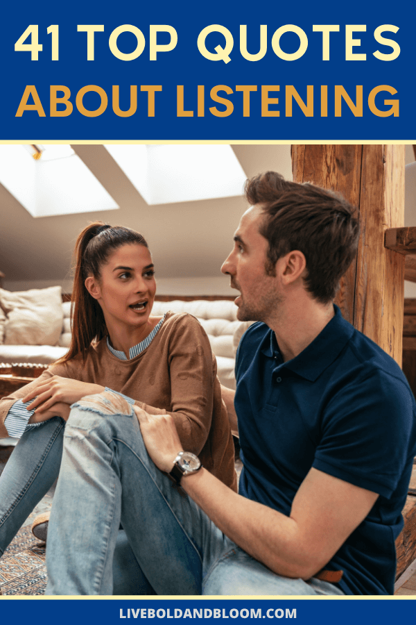 Listening to others is how you begin to really know them.  And by listening, I don’t mean just keeping your food hole shut while they’re talking. I mean listening closely to what they’re saying so you can understand them. #listening #quotes #mindfulness #relationships #personalgrowth