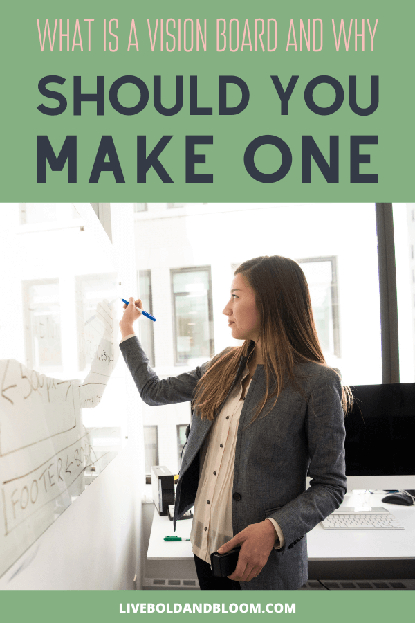 Did you wonder what a vision board is? Learn what it is, why you should make one, and how to use it to define your goals and reach them more quickly.