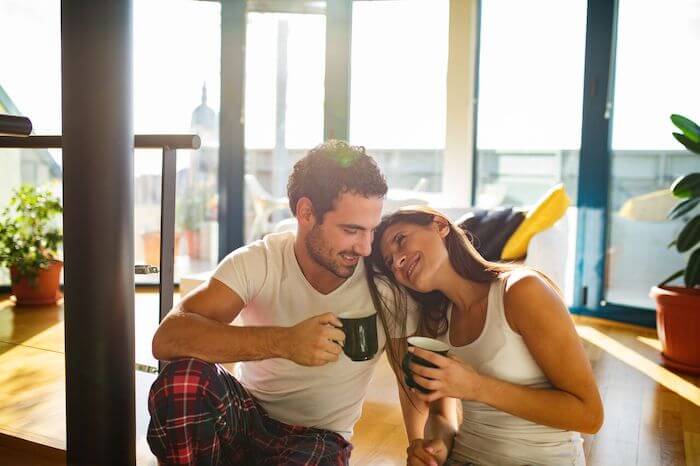 couple having coffee words to describe someone you love