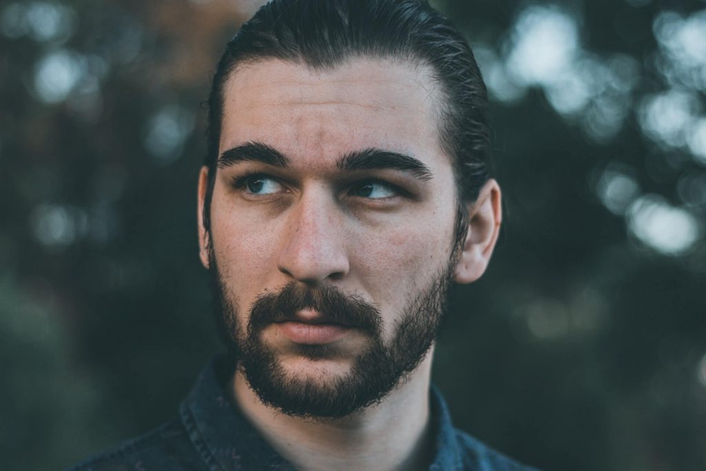 close up of bearded man Signs of a Dominant Man 