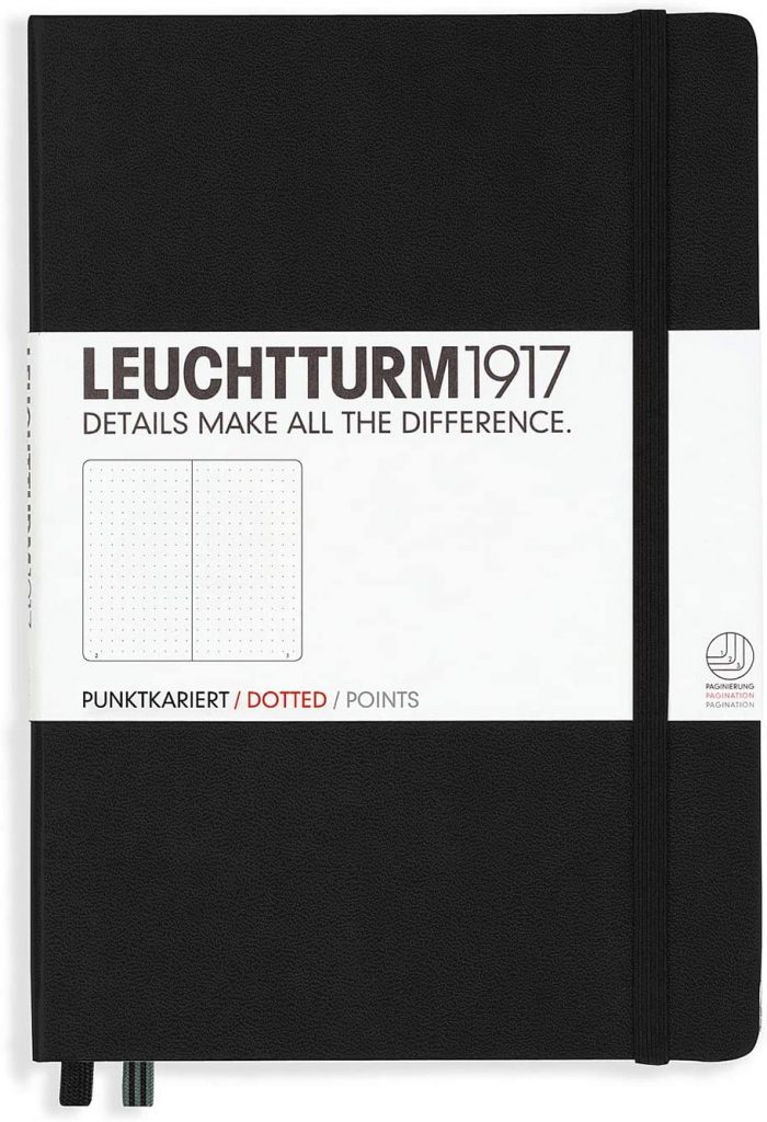 Leuchtturm1917 Medium A5 Dotted Hardcover Notebook