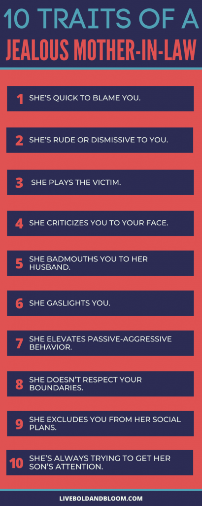 Traits of a Jealous Mother-in-law