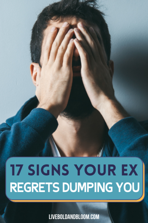 What are the signs your ex regrets dumping you? As you read this post, learn how your ex has been going through the heartbreak of losing you.