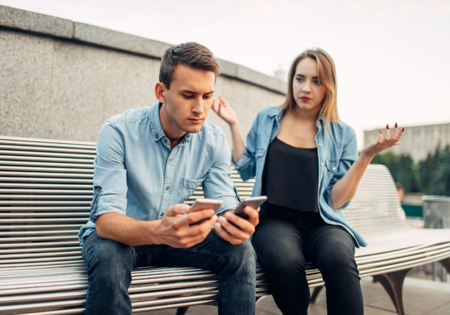 man not interested with girlfriend am I overthinking or is he losing interest