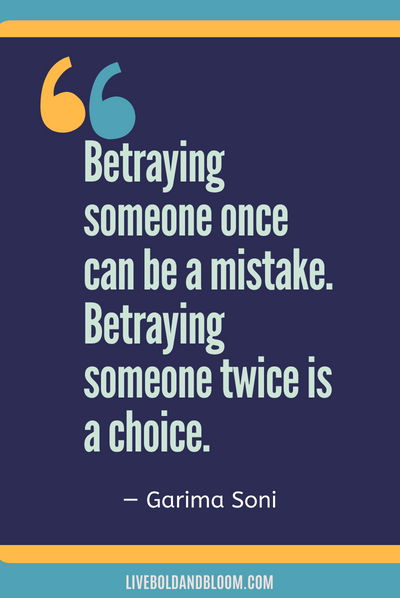 betrayed broken trust quotes