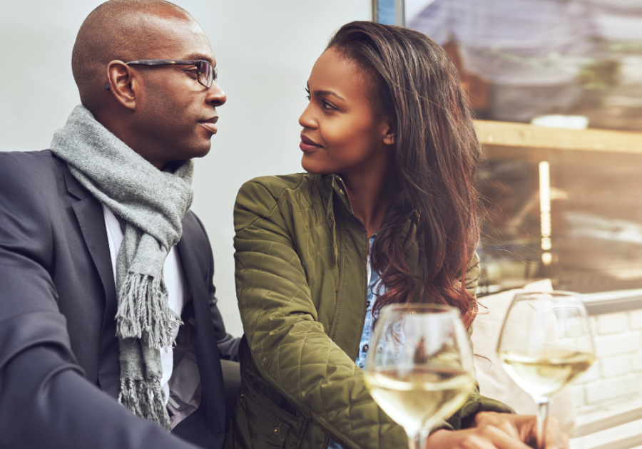 sweet couple drinking wine deep questions for couples