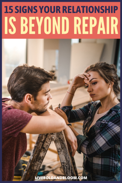 Did your relationship hit the rock bottom? Find out the signs your relationship is beyond repair in this post.