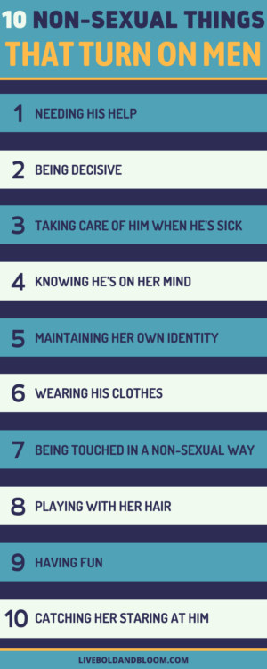 non-sexual things that turn on men