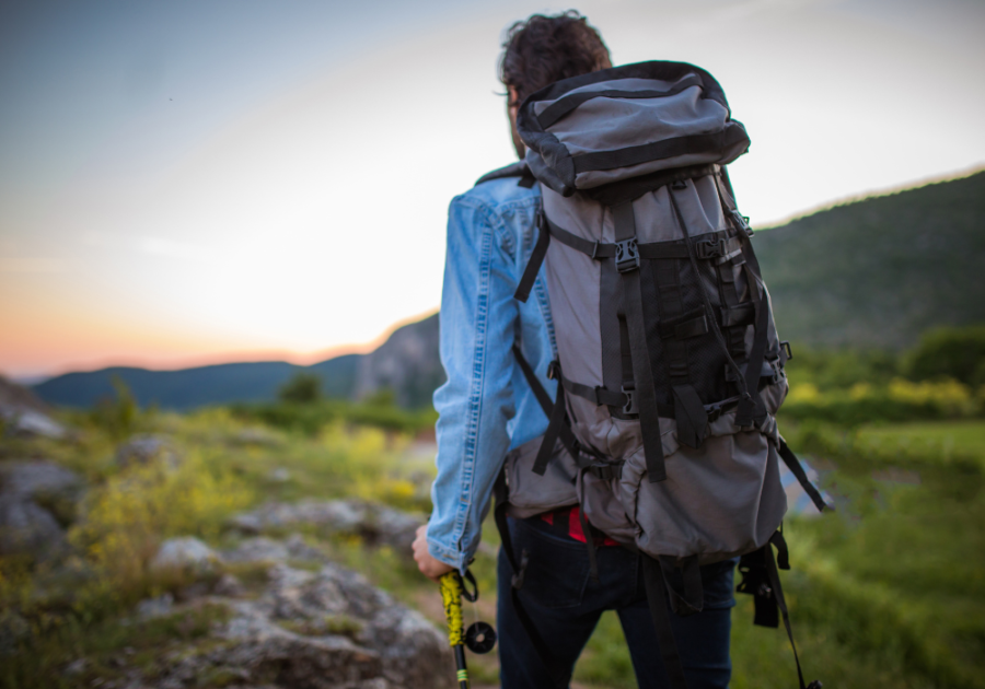 man going on a hike alone sigma male vs alpha male