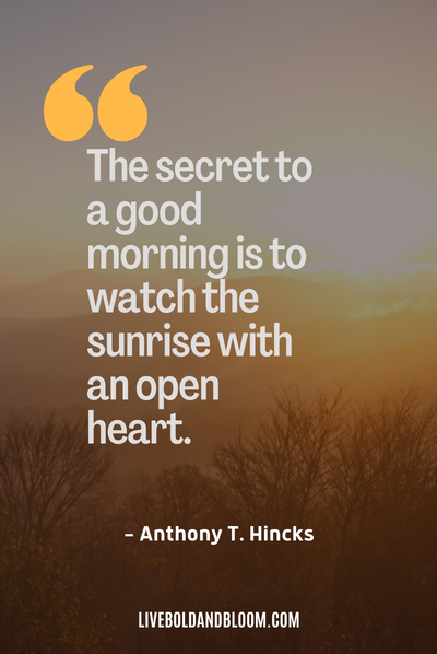 sunrise quotes