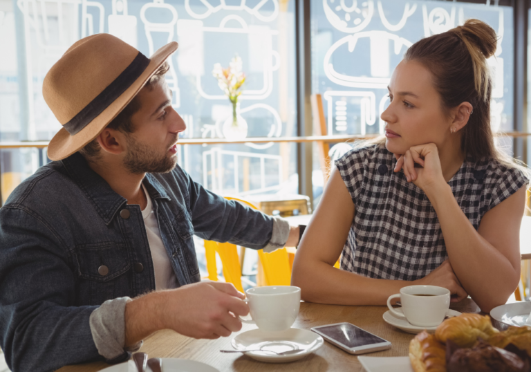 Couple talking, how to fix a broken relationship