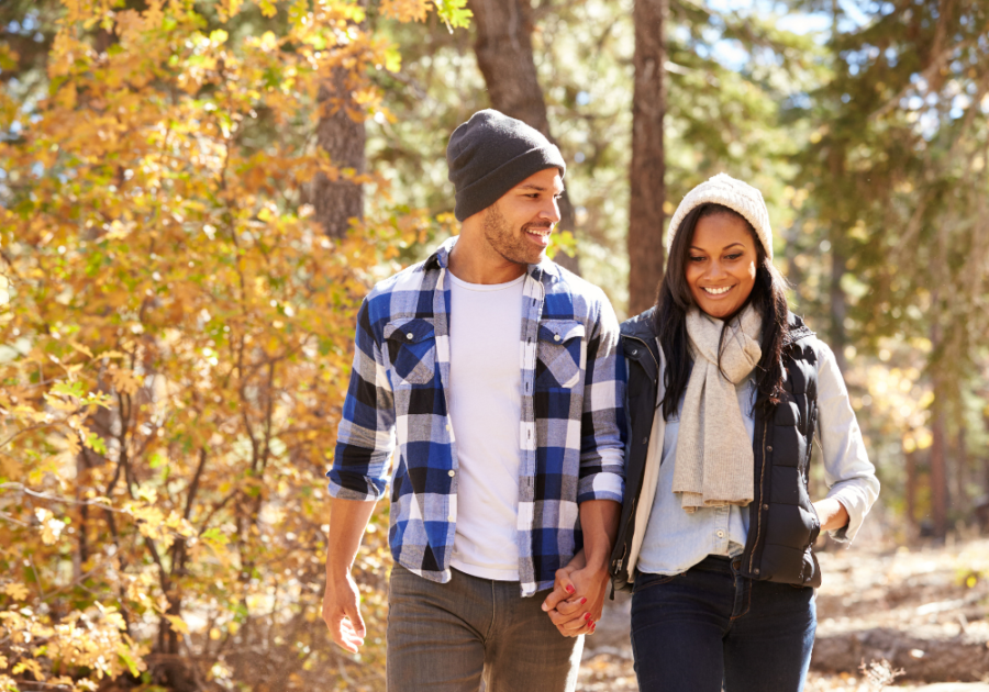 sweet couple walking while holding hands how long should the talking stage last