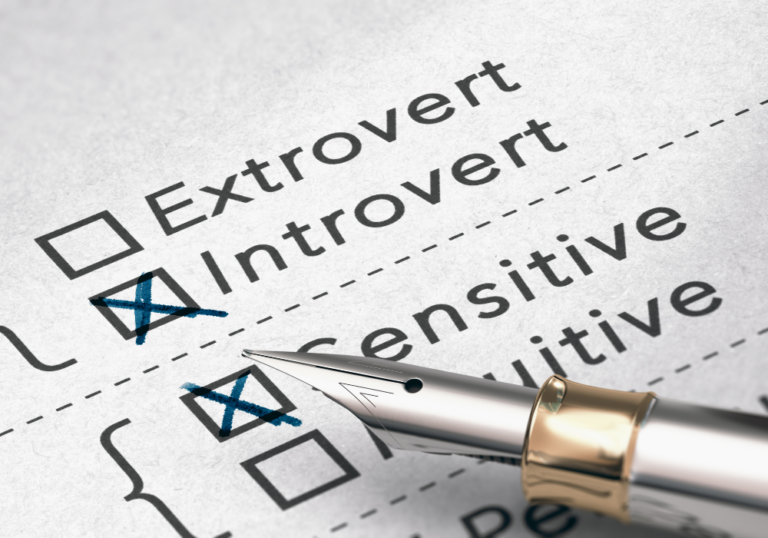 extrovert introvert checkboxes Best Online Personality Test