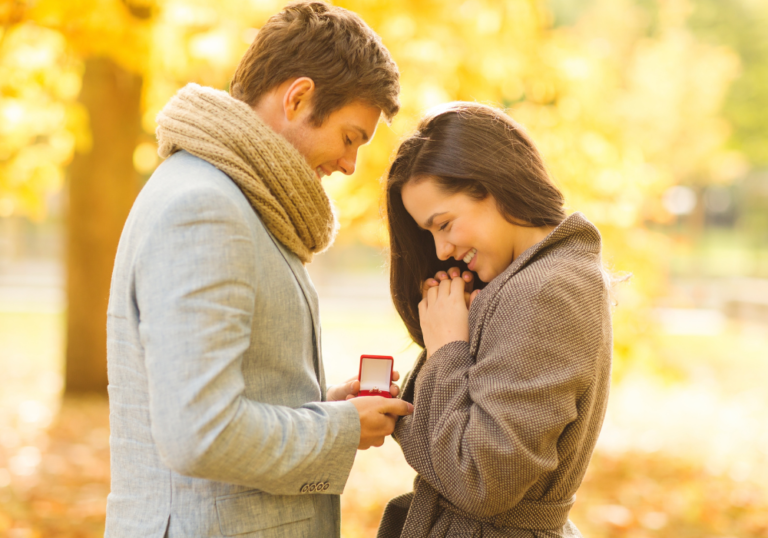 man proposing to his girlfriend do guys know when they've met the one