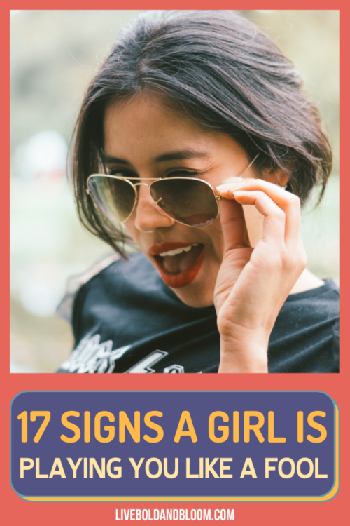 You think only guys play games? Girls play too! In this post, learn how to know if a girl is playing you with these 17 signs.