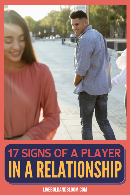 What are the signs of a player? Check this post our and read it until the end and see if you are dating a player.