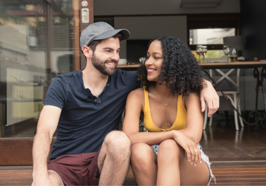 couple sitting in the porch body language of a man secretly in love with you