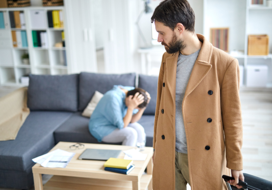 man about to leave a woman behind psychological effects of being the other woman