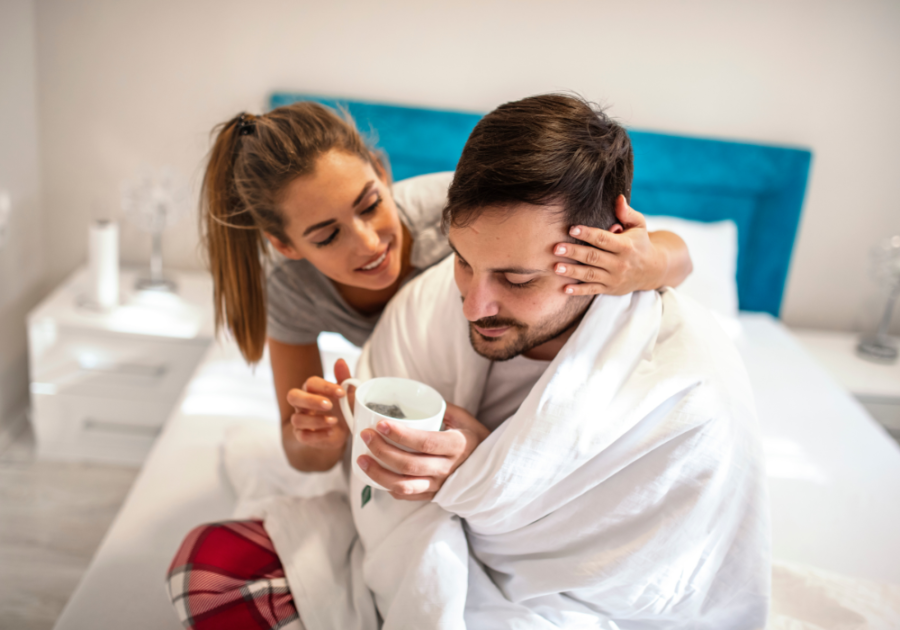 couple in bed woman affectionate Qualities Of A Good Wife