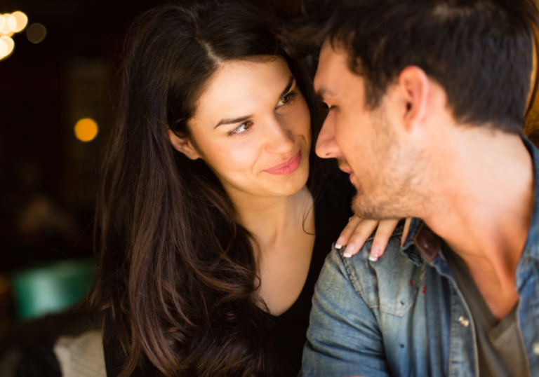 couple looking tenderly at each other Signs He Sees You As Special