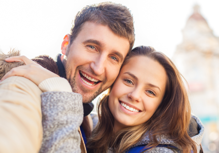 selfie of a sweet young couple Why do guys like short girls